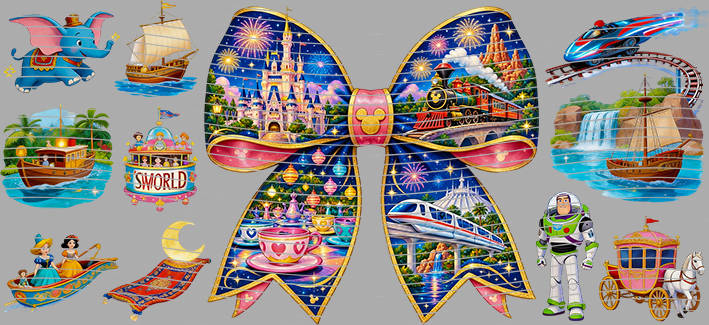 16oz Disney style-D-3341